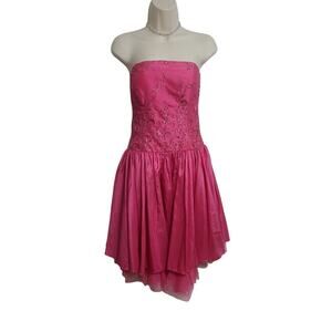 Cinderella Formal Dress Sweetheart Neckline Sequins Pink 8 Prom/Quinceanera